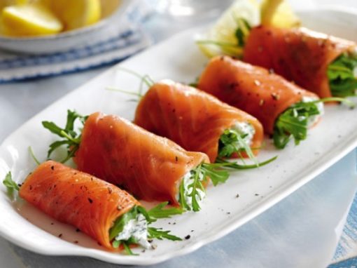 Smoked Salmon Rolls