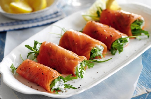 Smoked Salmon Rolls