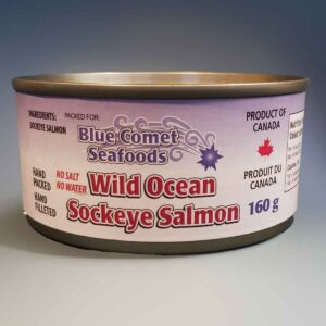 canned wild sockeye salmon with no salt added