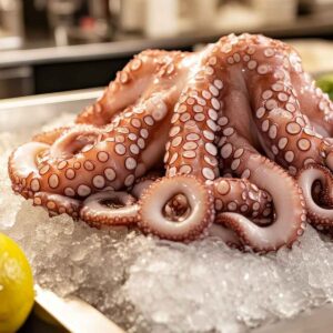 fresh octopus